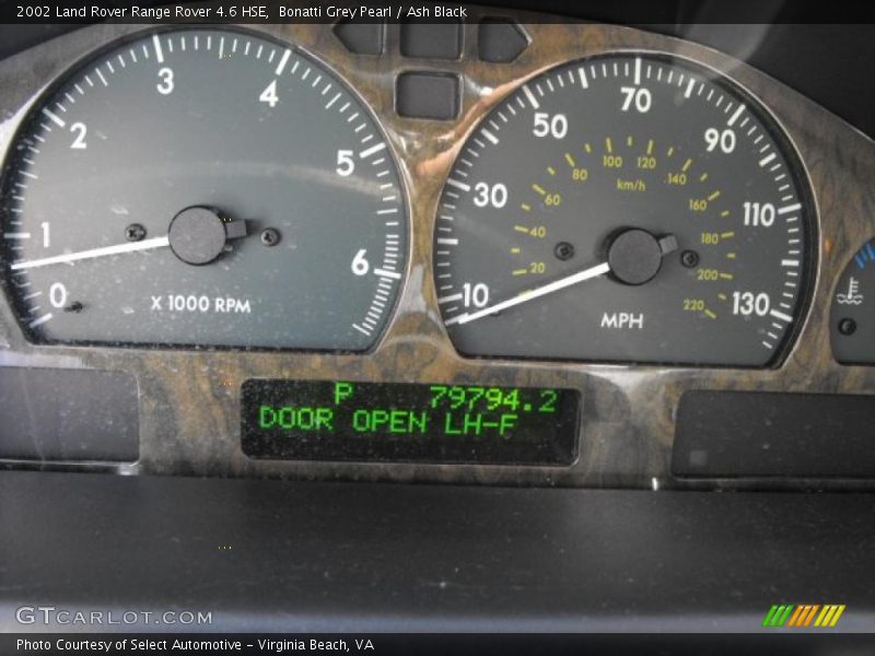 Bonatti Grey Pearl / Ash Black 2002 Land Rover Range Rover 4.6 HSE