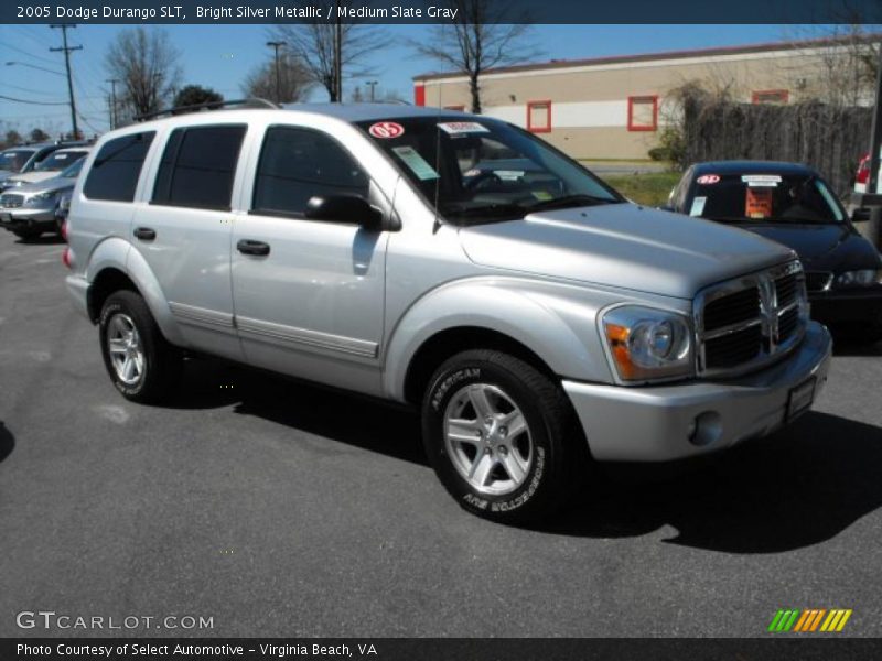 Bright Silver Metallic / Medium Slate Gray 2005 Dodge Durango SLT