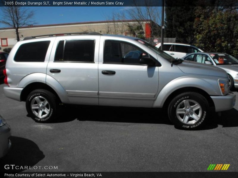 Bright Silver Metallic / Medium Slate Gray 2005 Dodge Durango SLT