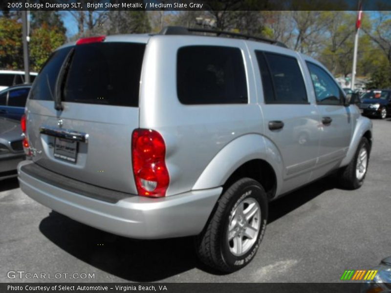 Bright Silver Metallic / Medium Slate Gray 2005 Dodge Durango SLT