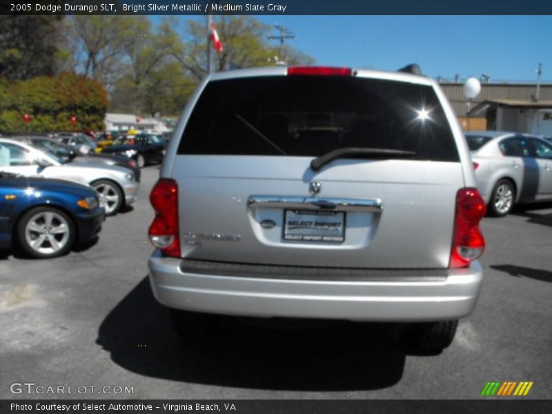 Bright Silver Metallic / Medium Slate Gray 2005 Dodge Durango SLT