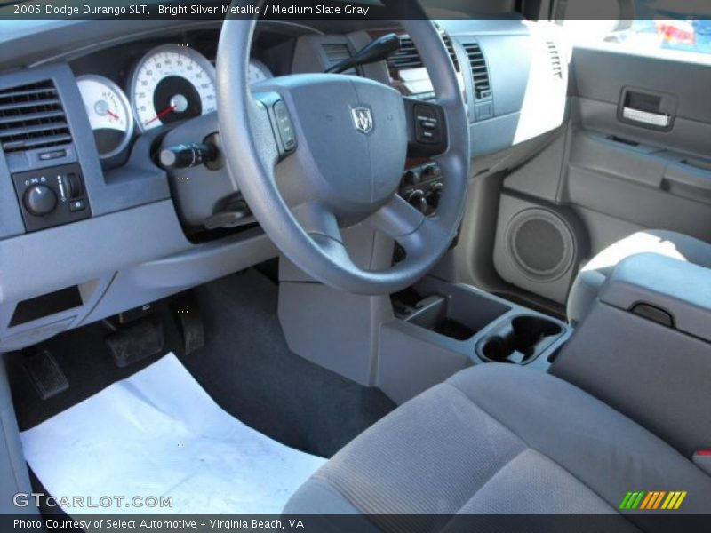 Bright Silver Metallic / Medium Slate Gray 2005 Dodge Durango SLT