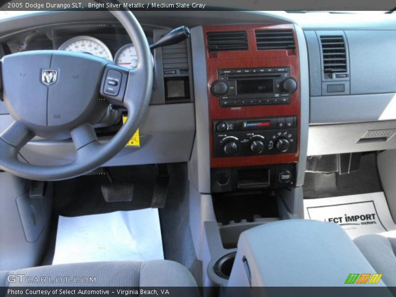 Bright Silver Metallic / Medium Slate Gray 2005 Dodge Durango SLT