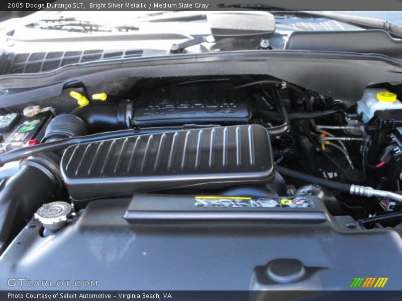 Bright Silver Metallic / Medium Slate Gray 2005 Dodge Durango SLT
