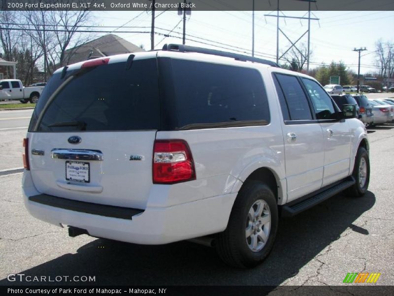 Oxford White / Charcoal Black 2009 Ford Expedition EL XLT 4x4