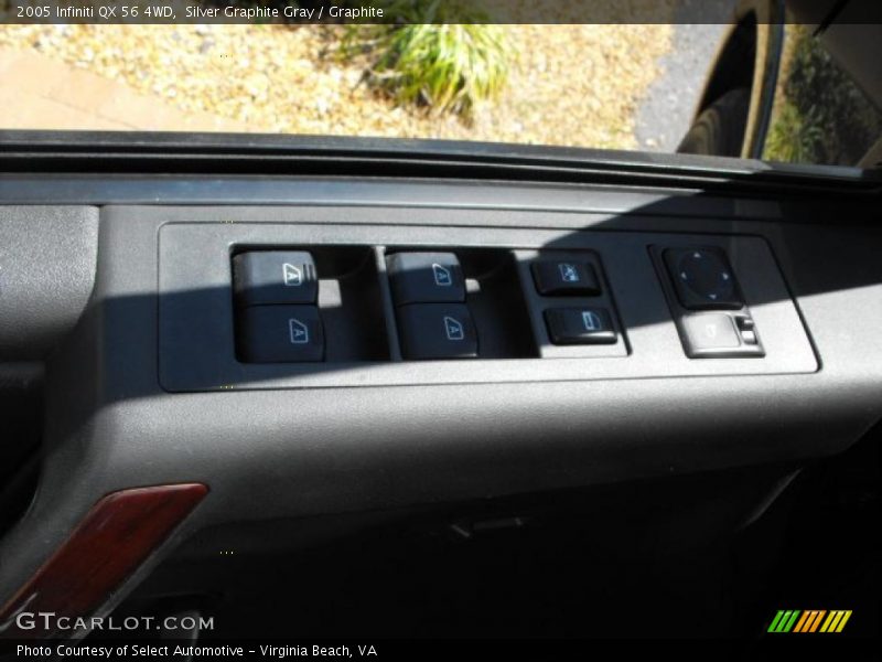 Silver Graphite Gray / Graphite 2005 Infiniti QX 56 4WD