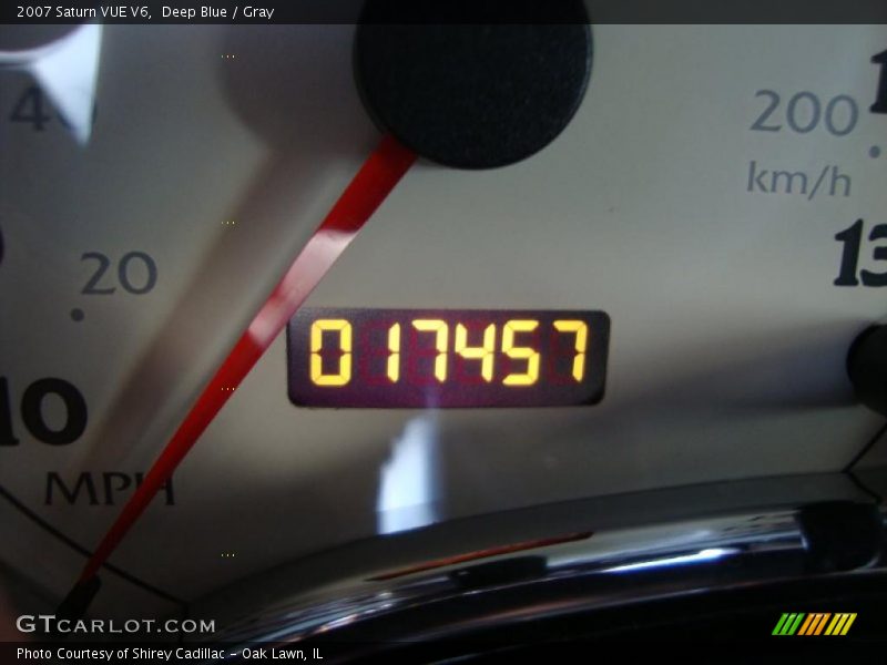 Deep Blue / Gray 2007 Saturn VUE V6