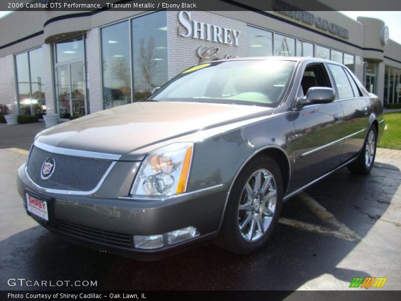 Titanium Metallic / Ebony Black 2006 Cadillac DTS Performance