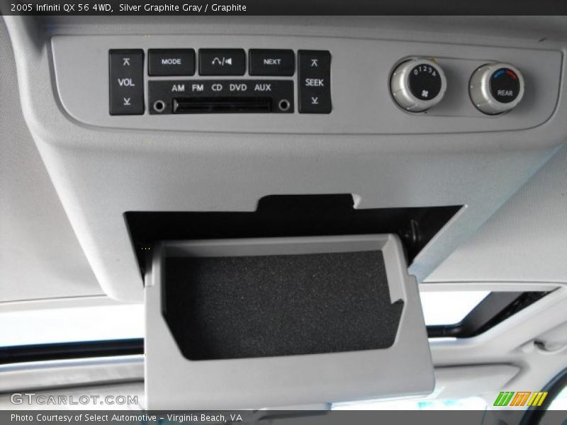 Silver Graphite Gray / Graphite 2005 Infiniti QX 56 4WD