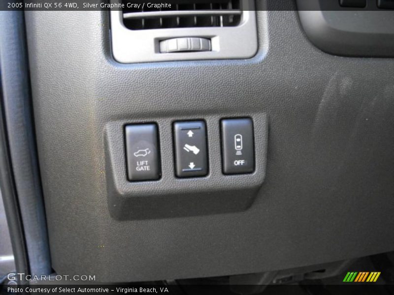 Silver Graphite Gray / Graphite 2005 Infiniti QX 56 4WD