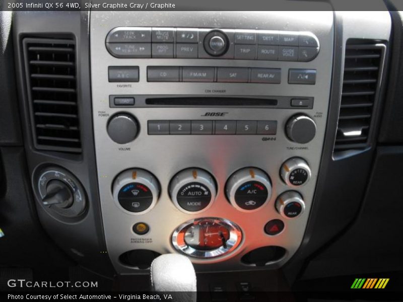 Silver Graphite Gray / Graphite 2005 Infiniti QX 56 4WD