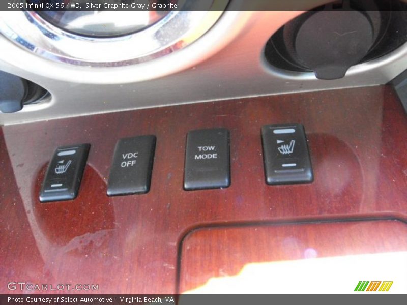 Silver Graphite Gray / Graphite 2005 Infiniti QX 56 4WD