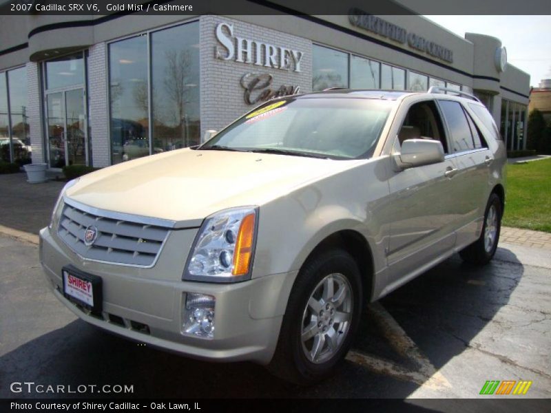 Gold Mist / Cashmere 2007 Cadillac SRX V6