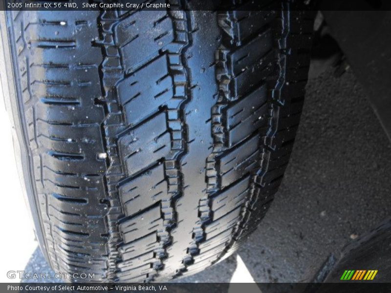 Silver Graphite Gray / Graphite 2005 Infiniti QX 56 4WD