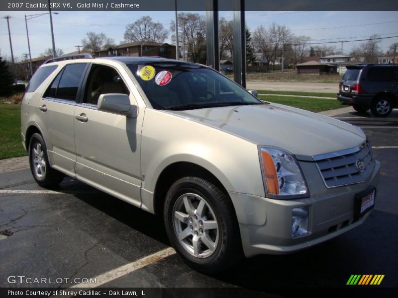 Gold Mist / Cashmere 2007 Cadillac SRX V6