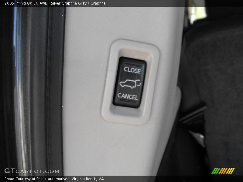 Silver Graphite Gray / Graphite 2005 Infiniti QX 56 4WD