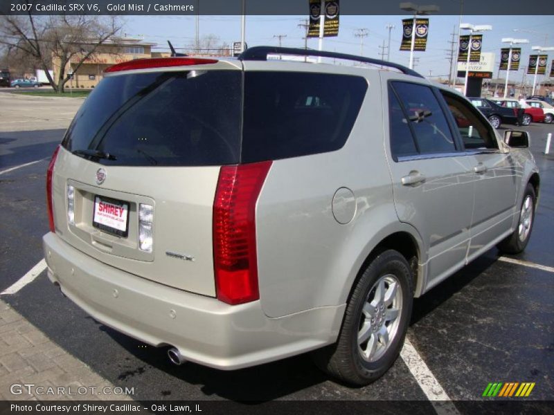 Gold Mist / Cashmere 2007 Cadillac SRX V6