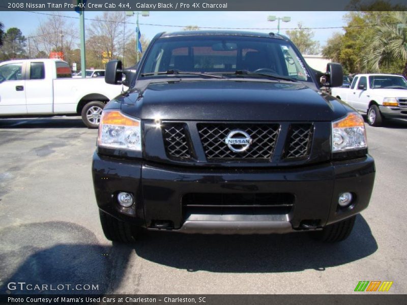 Galaxy Black / Pro 4X Charcoal 2008 Nissan Titan Pro-4X Crew Cab 4x4