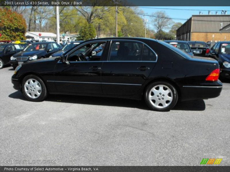 Black Onyx / Black 2003 Lexus LS 430 Sedan