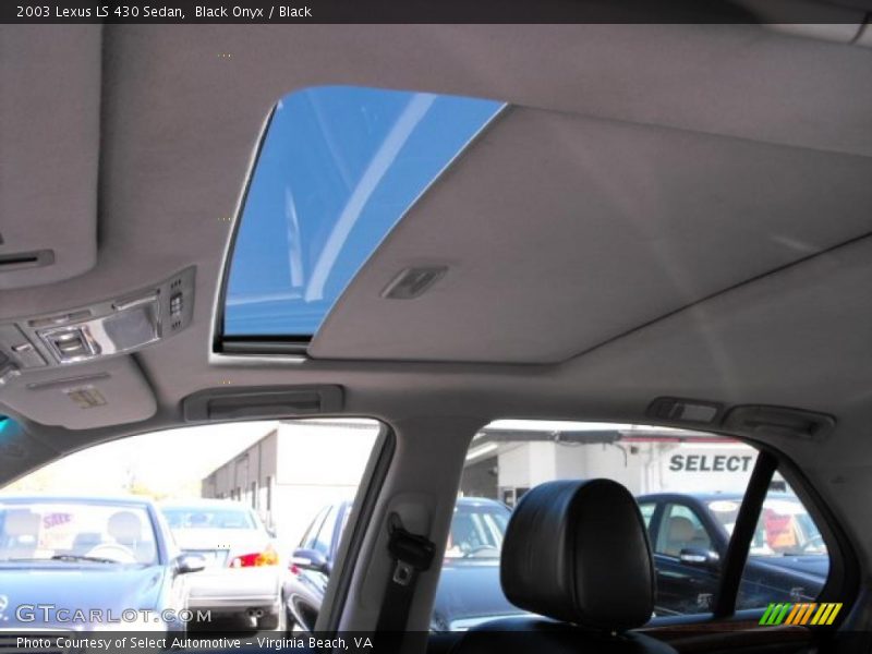 Black Onyx / Black 2003 Lexus LS 430 Sedan