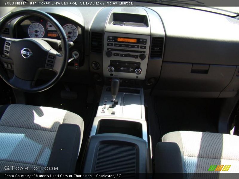 Galaxy Black / Pro 4X Charcoal 2008 Nissan Titan Pro-4X Crew Cab 4x4