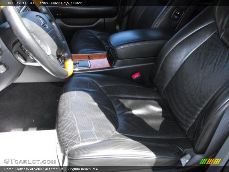 Black Onyx / Black 2003 Lexus LS 430 Sedan