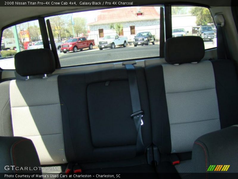 Galaxy Black / Pro 4X Charcoal 2008 Nissan Titan Pro-4X Crew Cab 4x4