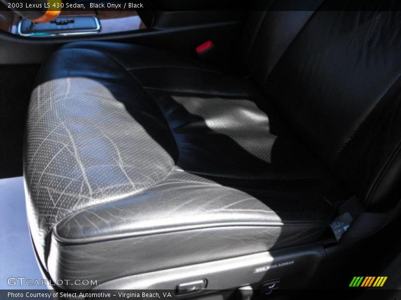 Black Onyx / Black 2003 Lexus LS 430 Sedan