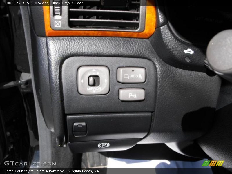 Black Onyx / Black 2003 Lexus LS 430 Sedan