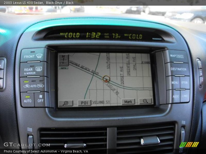 Black Onyx / Black 2003 Lexus LS 430 Sedan