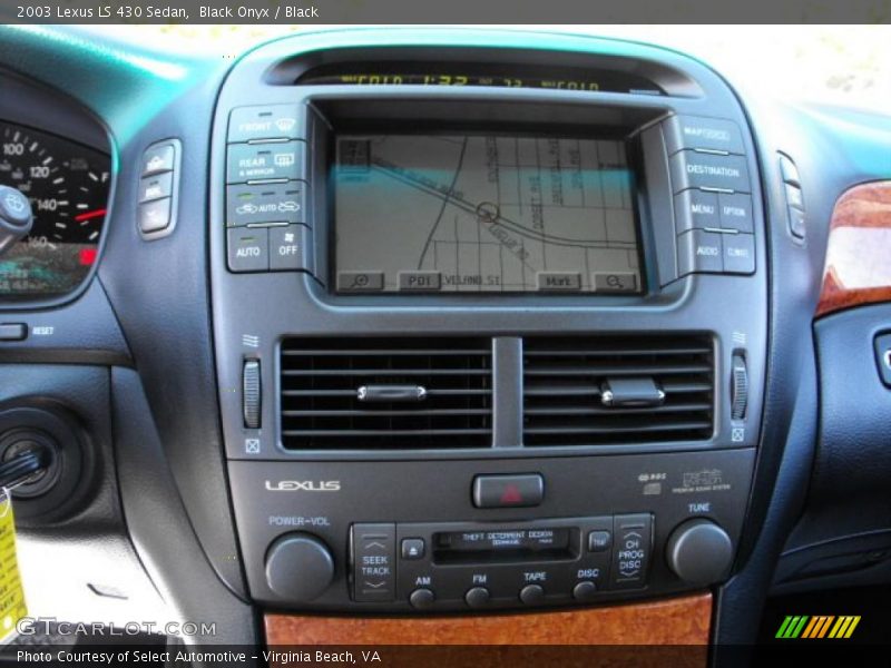 Black Onyx / Black 2003 Lexus LS 430 Sedan