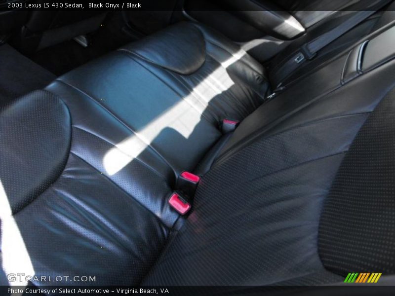 Black Onyx / Black 2003 Lexus LS 430 Sedan