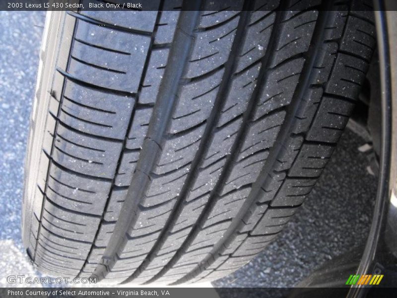 Black Onyx / Black 2003 Lexus LS 430 Sedan
