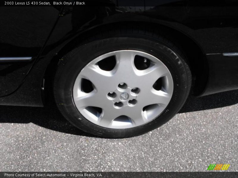 Black Onyx / Black 2003 Lexus LS 430 Sedan