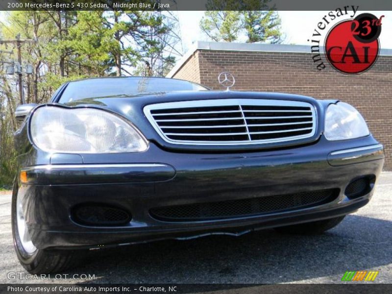 Midnight Blue / Java 2000 Mercedes-Benz S 430 Sedan