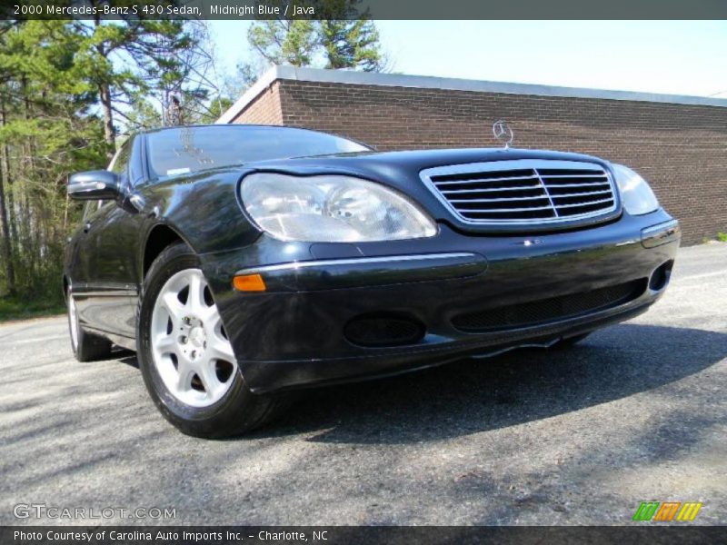 Midnight Blue / Java 2000 Mercedes-Benz S 430 Sedan