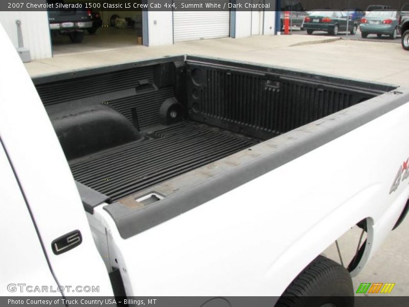 Summit White / Dark Charcoal 2007 Chevrolet Silverado 1500 Classic LS Crew Cab 4x4