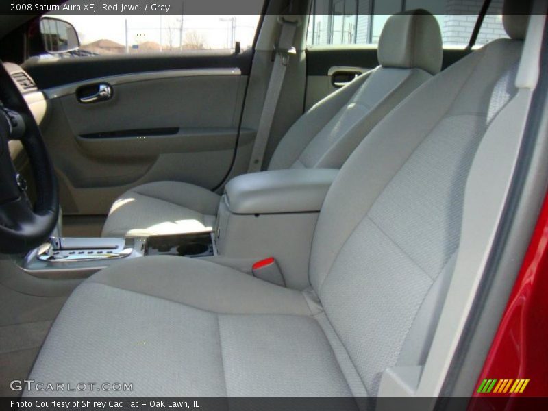 Red Jewel / Gray 2008 Saturn Aura XE