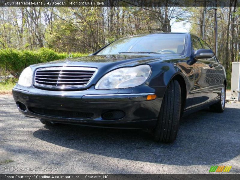 Midnight Blue / Java 2000 Mercedes-Benz S 430 Sedan