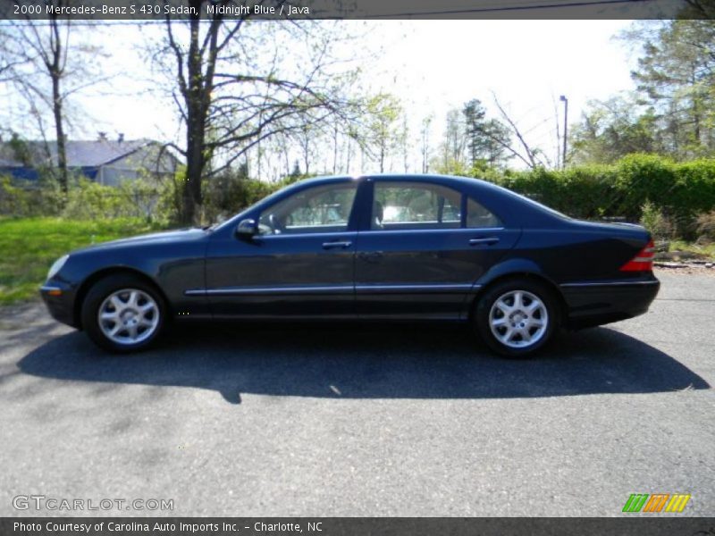 Midnight Blue / Java 2000 Mercedes-Benz S 430 Sedan