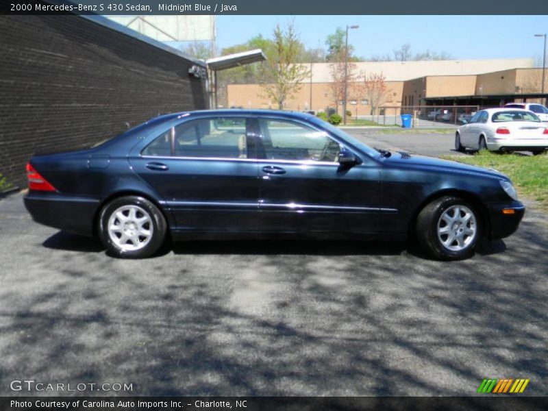 Midnight Blue / Java 2000 Mercedes-Benz S 430 Sedan