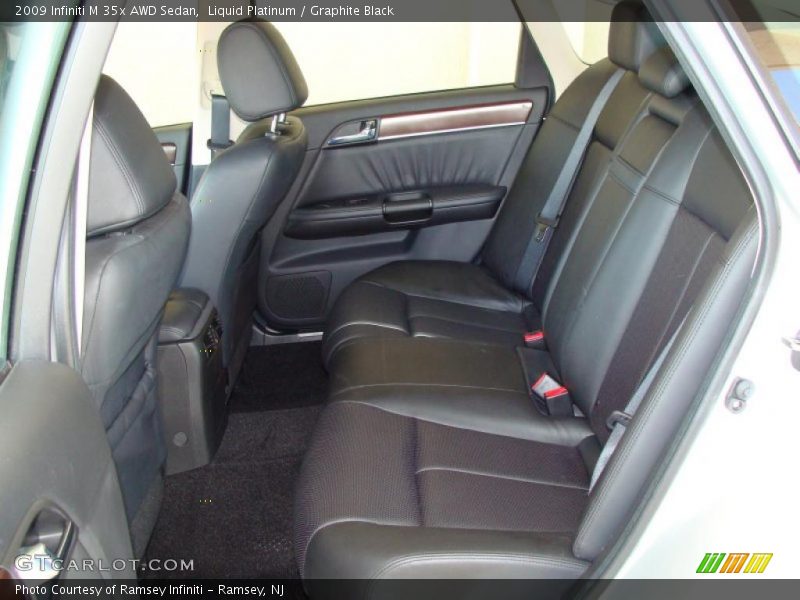 Liquid Platinum / Graphite Black 2009 Infiniti M 35x AWD Sedan