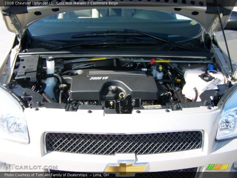 Gold Mist Metallic / Cashmere Beige 2008 Chevrolet Uplander LS