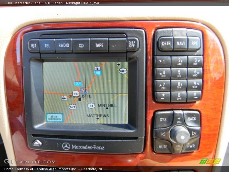 Midnight Blue / Java 2000 Mercedes-Benz S 430 Sedan