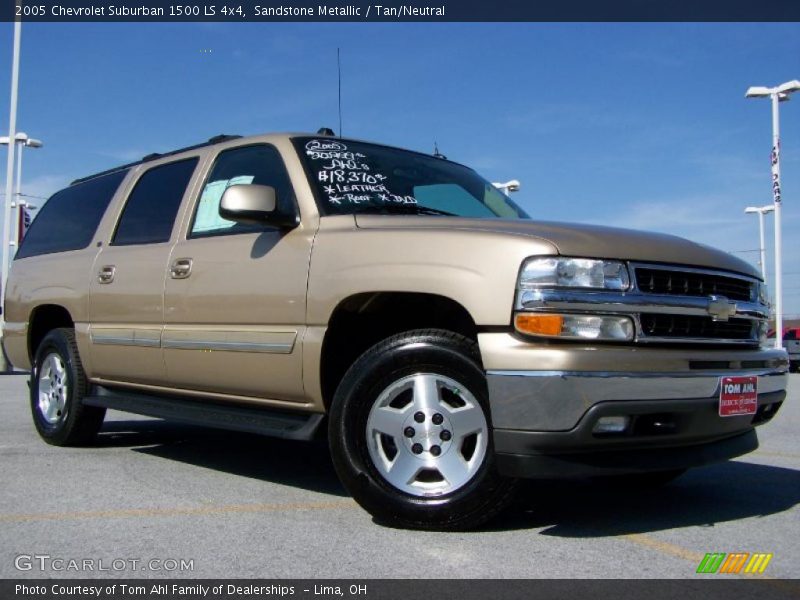 Sandstone Metallic / Tan/Neutral 2005 Chevrolet Suburban 1500 LS 4x4