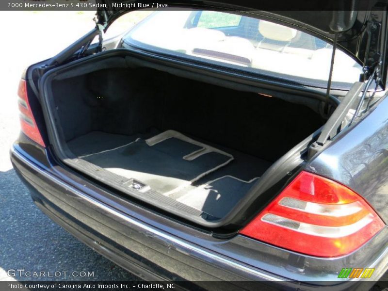 Midnight Blue / Java 2000 Mercedes-Benz S 430 Sedan