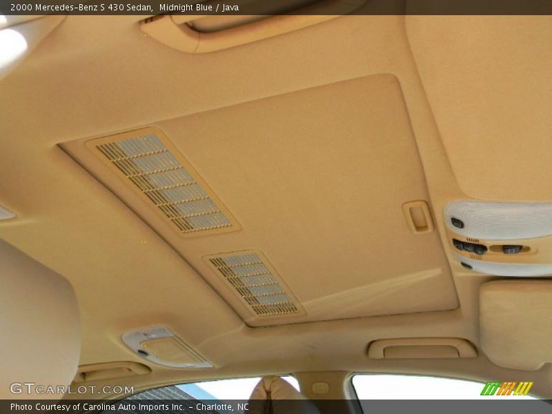 Midnight Blue / Java 2000 Mercedes-Benz S 430 Sedan