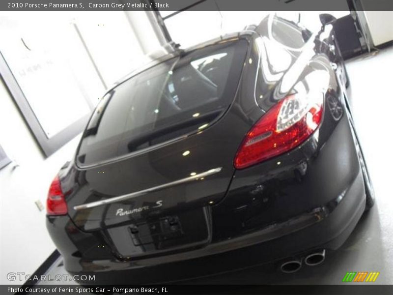 Carbon Grey Metallic / Black 2010 Porsche Panamera S