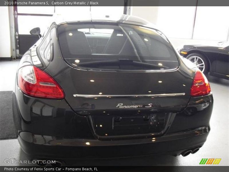 Carbon Grey Metallic / Black 2010 Porsche Panamera S