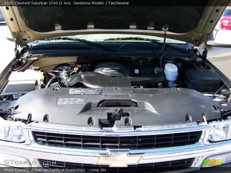 Sandstone Metallic / Tan/Neutral 2005 Chevrolet Suburban 1500 LS 4x4